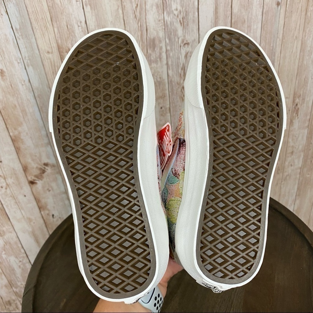 Vans Sk8-Hi Floral Tapestry High Top Sneakers Size 5 Women - Picture 9 of 11